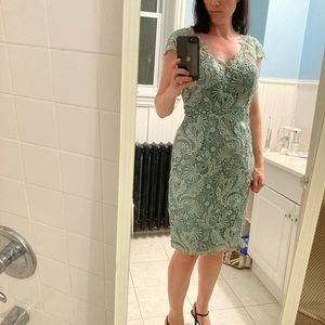 Mon Cheri Lace Cocktail Dress